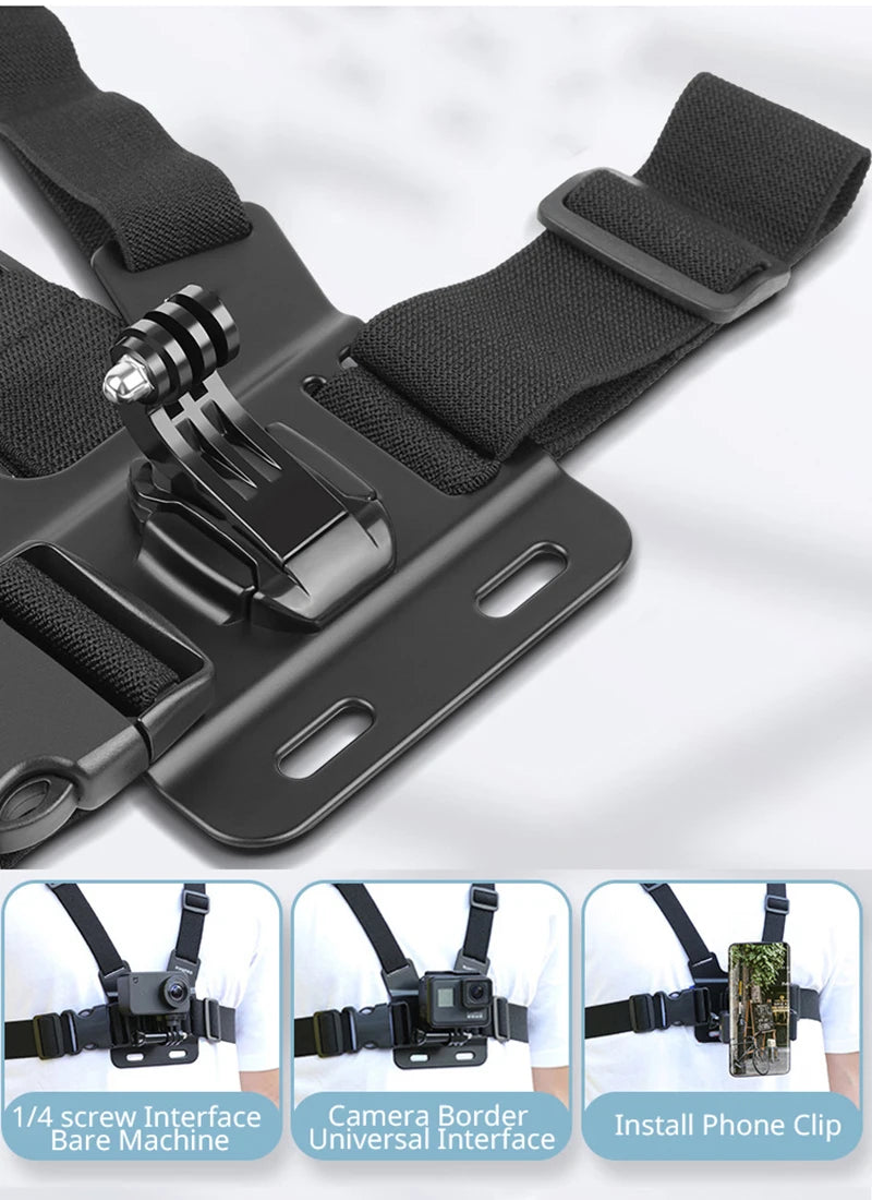 Chest Strap Mount Belt for Gopro