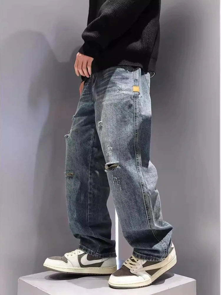 Ripped Jeans Baggy