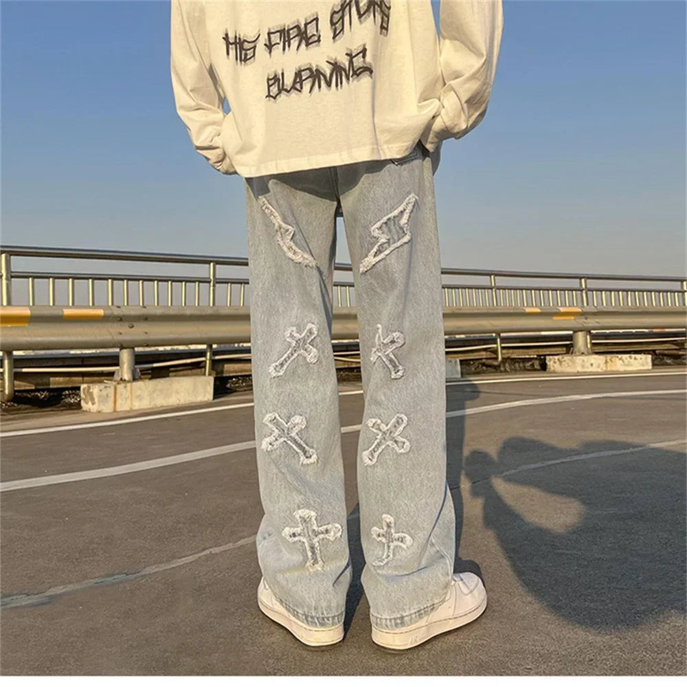 Y2k baggy pants men