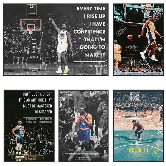 Basketball Player Stephen Curry Poster