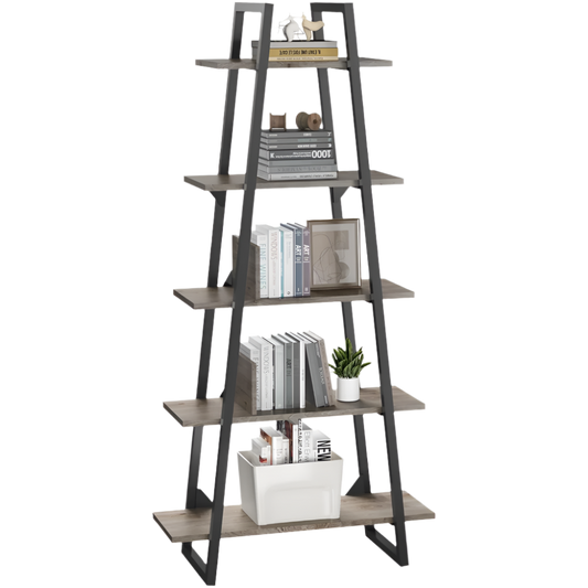 5-Tier A-Shape Book Shelf