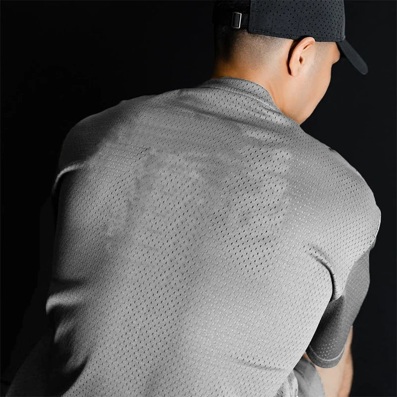 Oversized Loose Running T-Shirts Mens