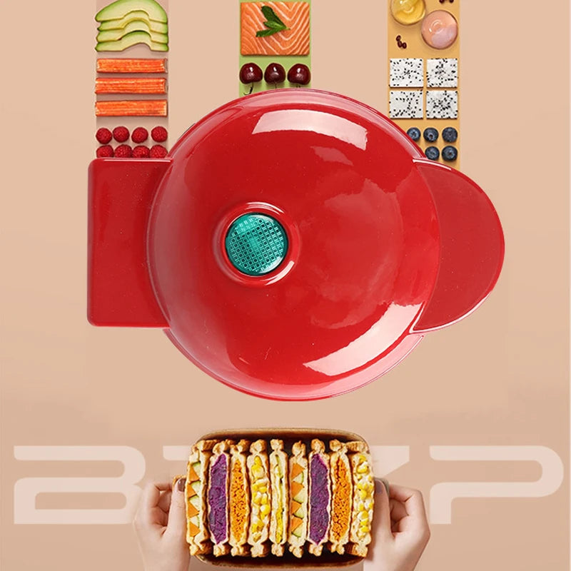 Mini Bubble Waffle Maker