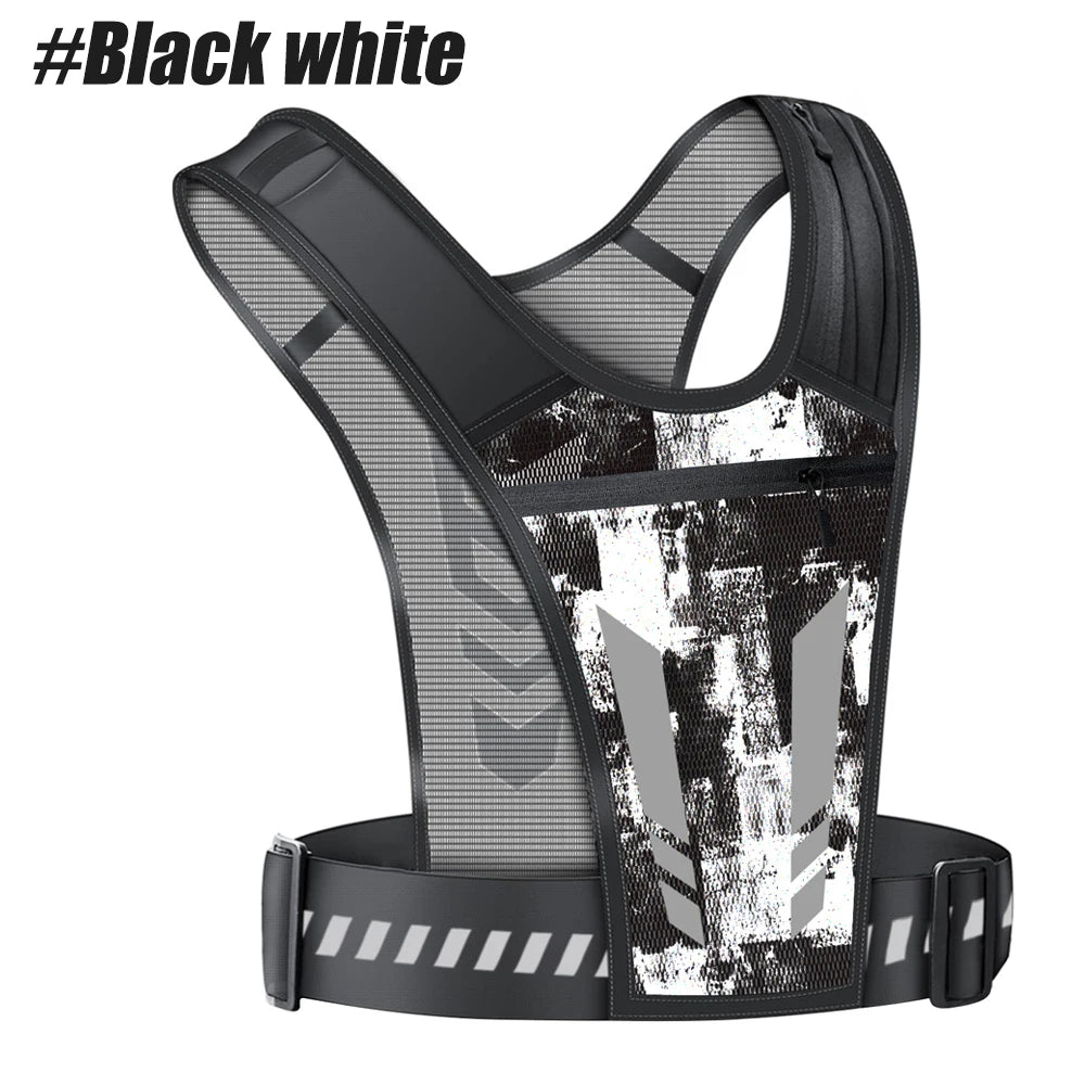 Reflective Running Phone Holder Vest