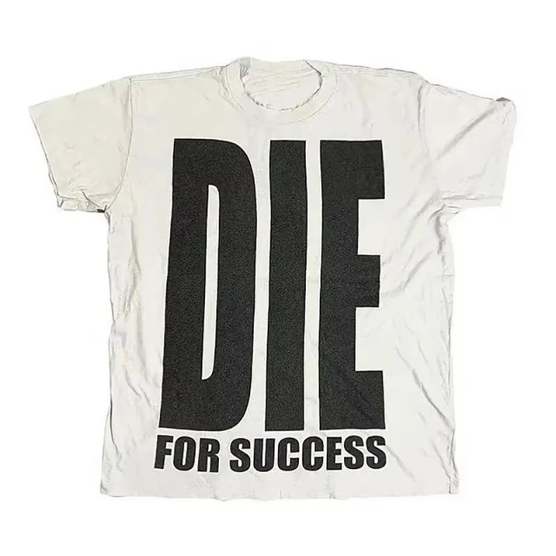 Streetwear Y2K Cotton T-shirt Harajuku Oversized T-shirt