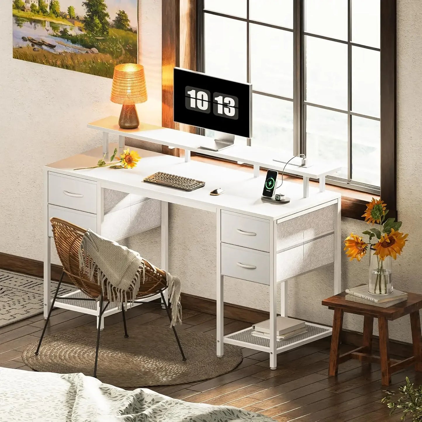 55 inch Computer Desk