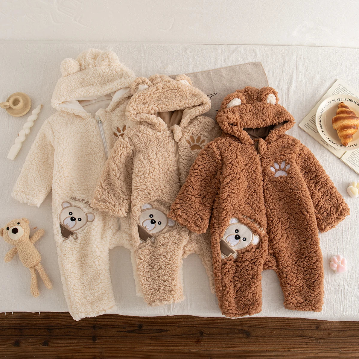 New Born Baby Winter New Long Sleeved