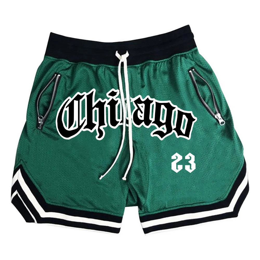 New Men's Sports Fitness Shorts