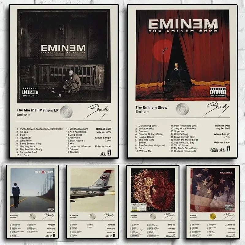 Music Album 80s Posters