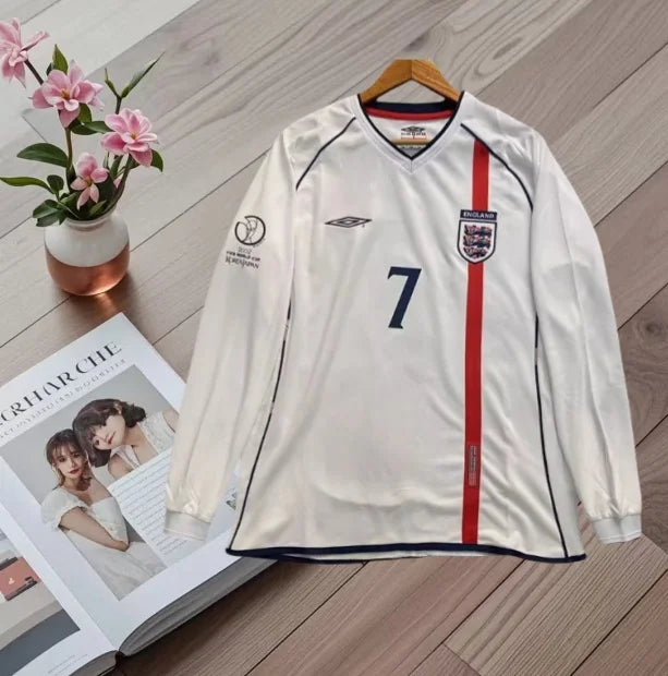Beckham Jersey Retro England