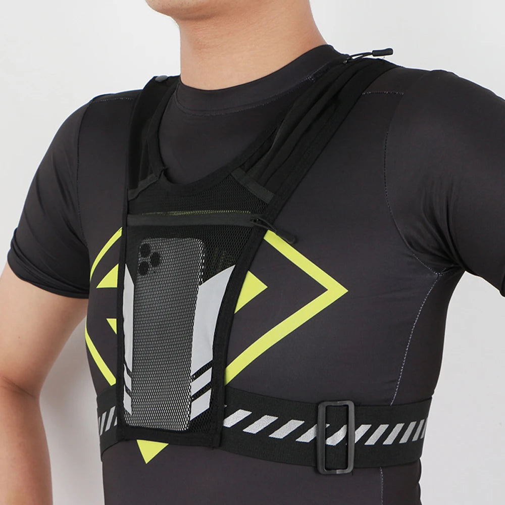 Reflective Running Phone Holder Vest