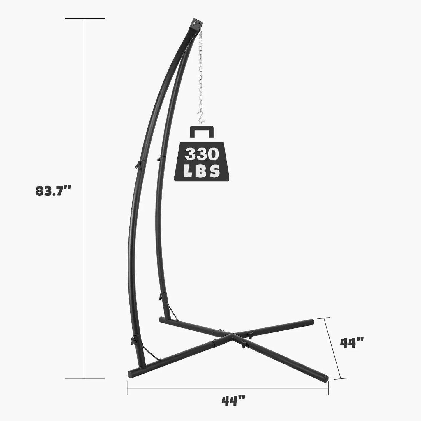 Hanging Chair Hammock C-Stand