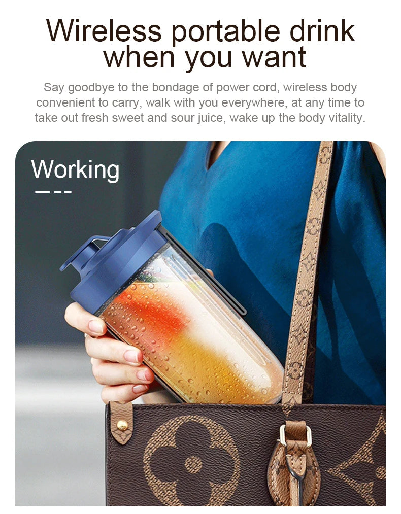 Portable Juicer Cup Smoothie Blender