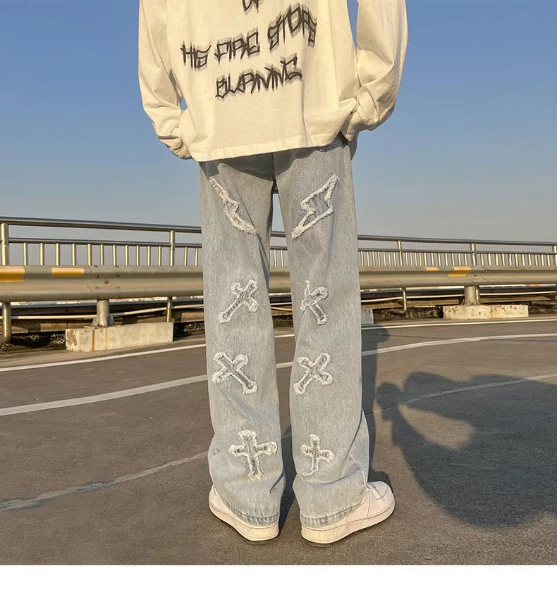 Y2k baggy pants men