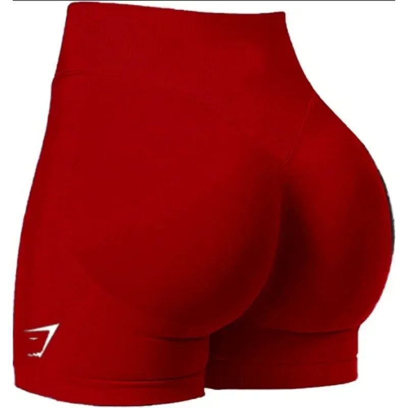 High Waist Hip Lift Yoga Shorts