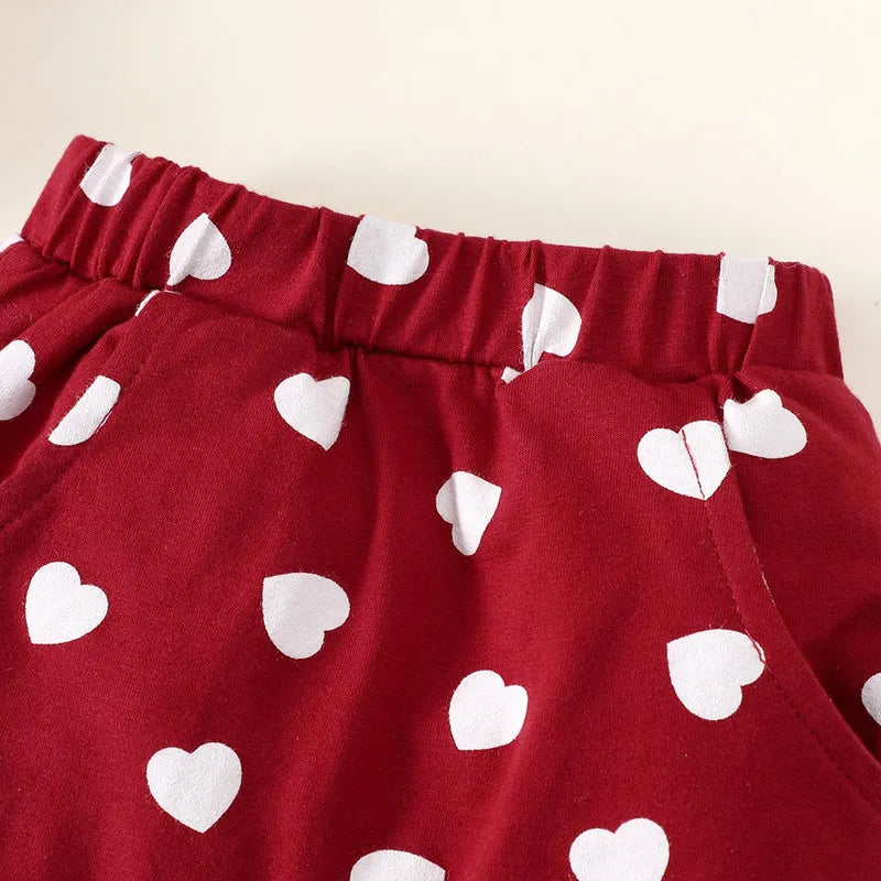 Autumn Newborn Baby Girl Pant Set