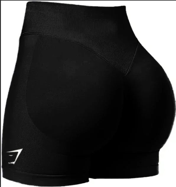 High Waist Hip Lift Yoga Shorts