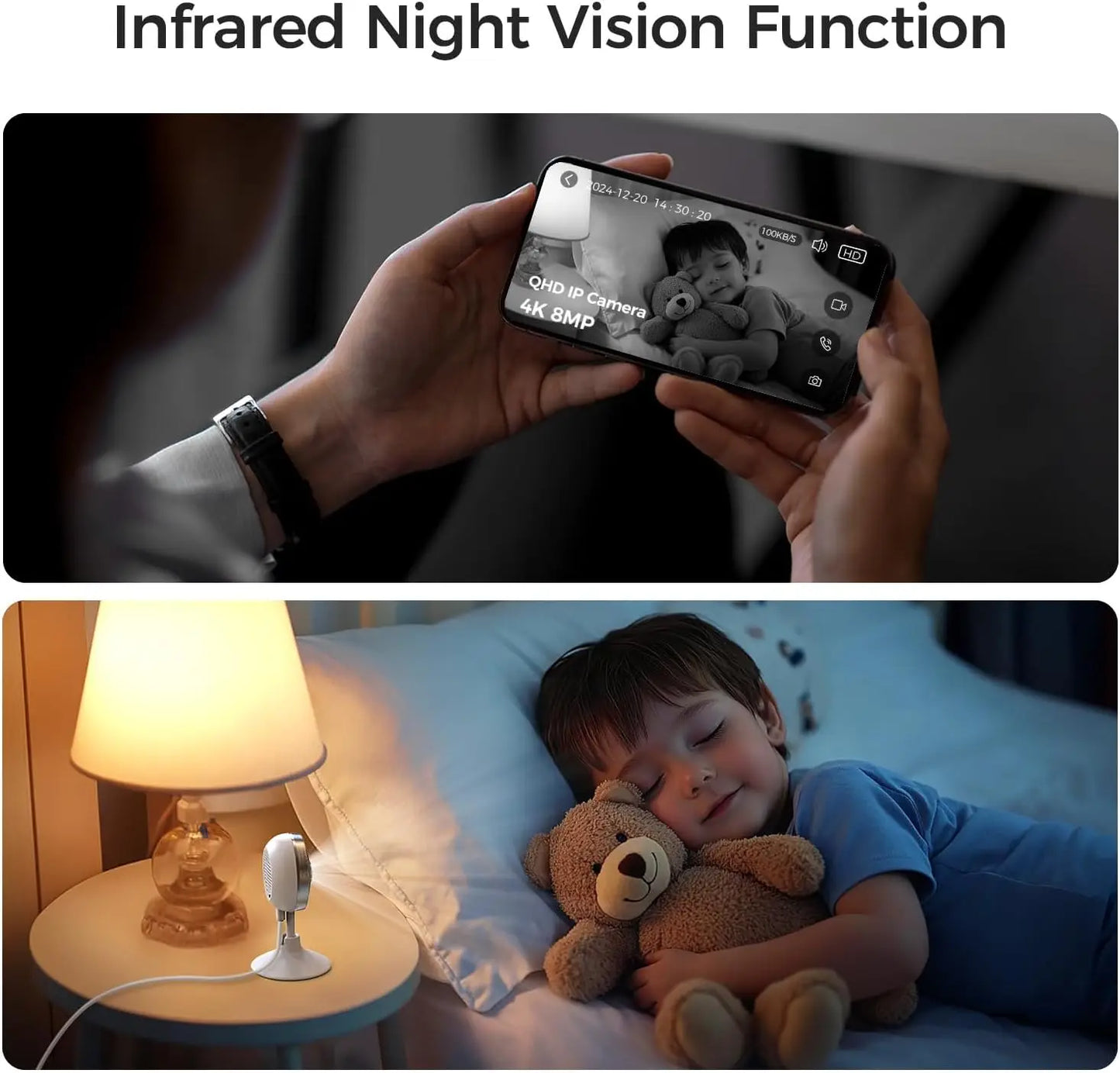 4K Indoor Security Camera