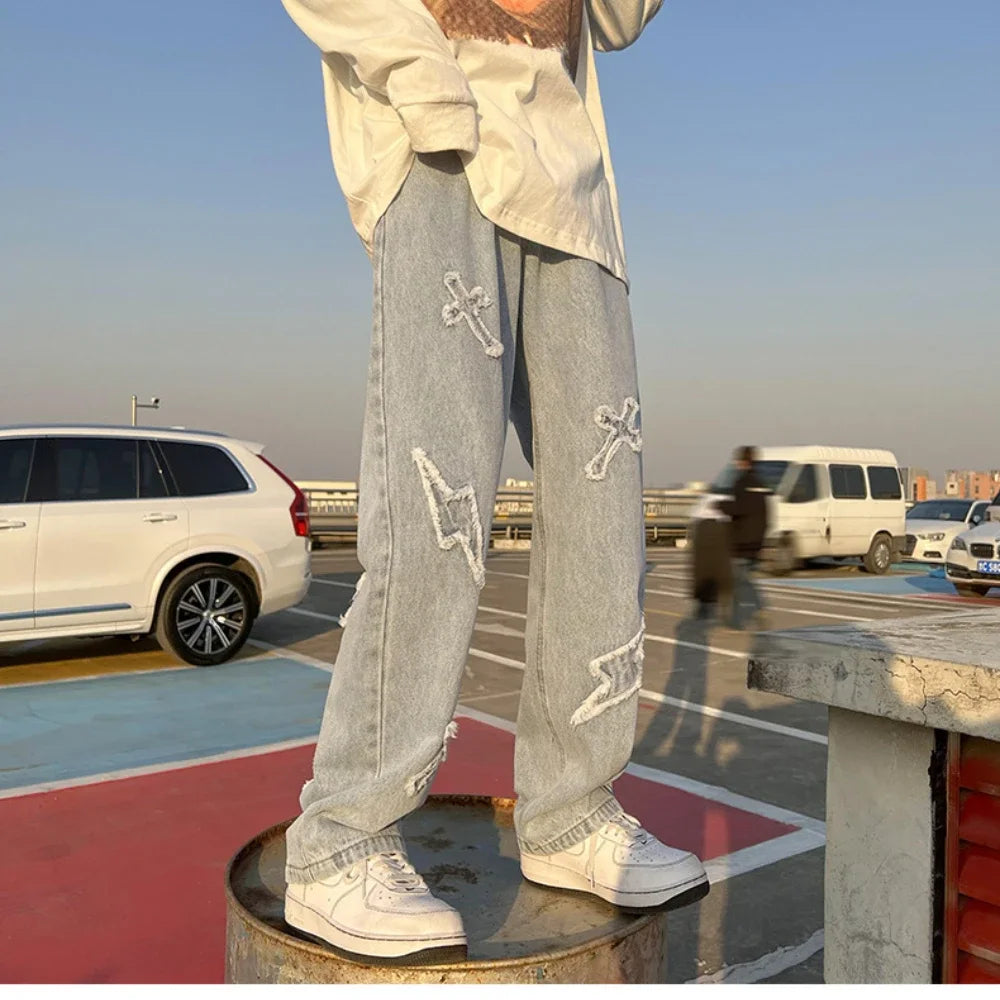 Y2k baggy pants men