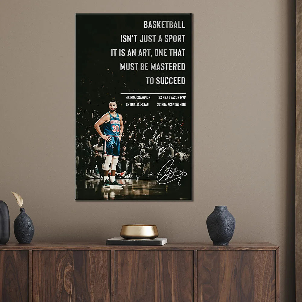 Basketball Player Stephen Curry Poster
