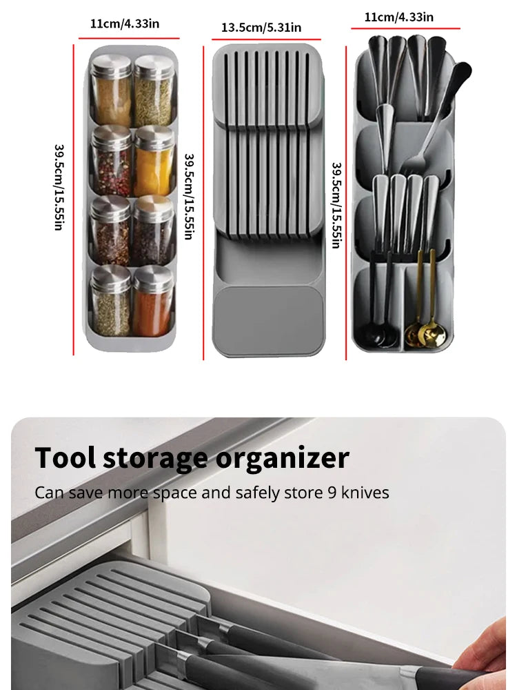 Multi-Purpose Kitchen Drawer Organizer