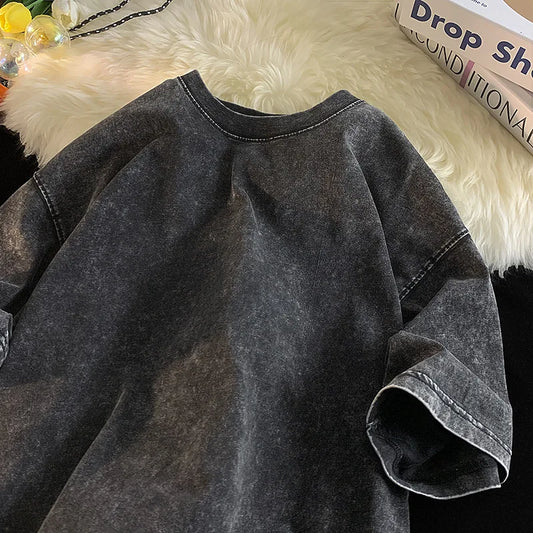 Quality Oversized Acid Washed Y2K T Shirt