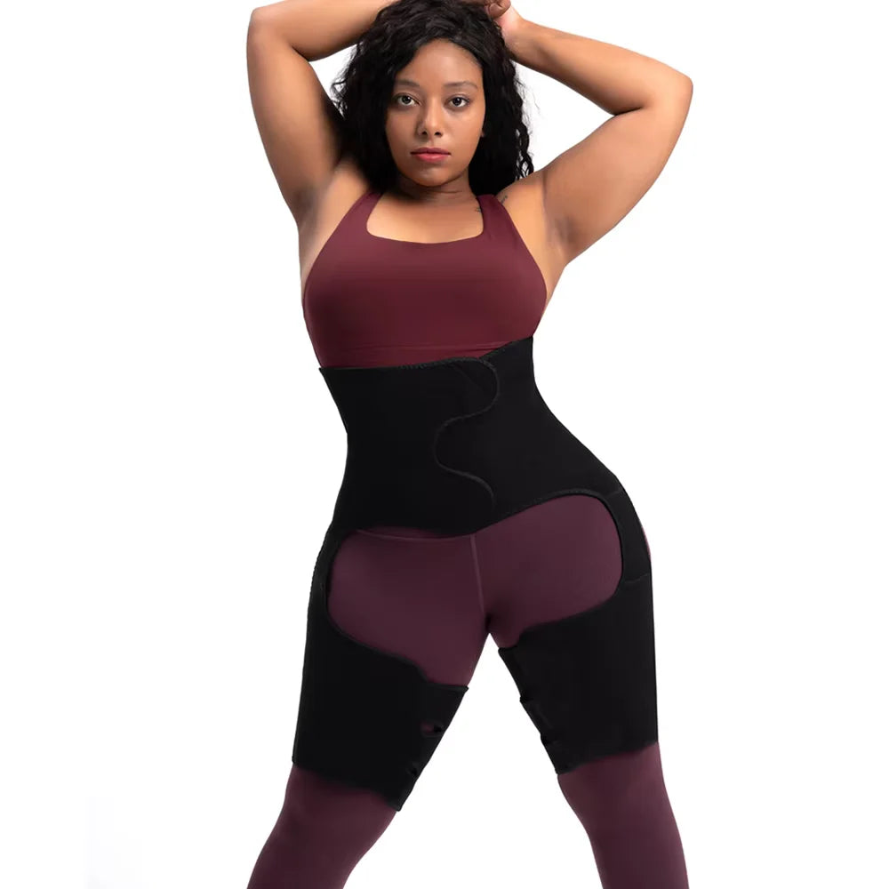 3-in-1 Waist Trainer Sauna Shapewear