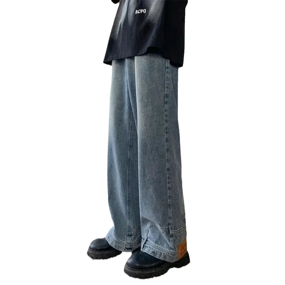 American Style High Street Upside Down Jeans