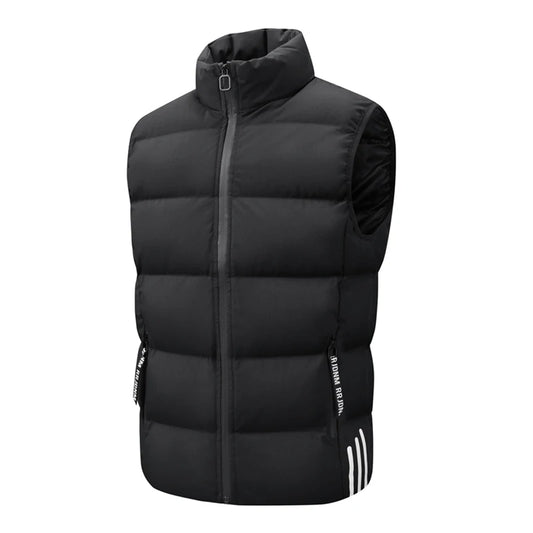Winter Man Windproof Casual Warm Sleeveless Vest Men