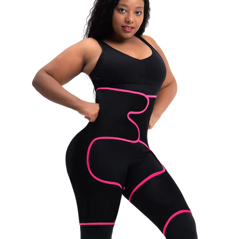 3-in-1 Waist Trainer Sauna Shapewear