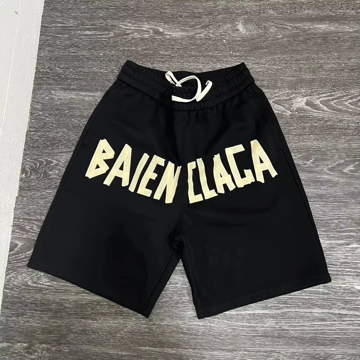 Trendy Drawstring Quick-Drying Loose Men's Shorts