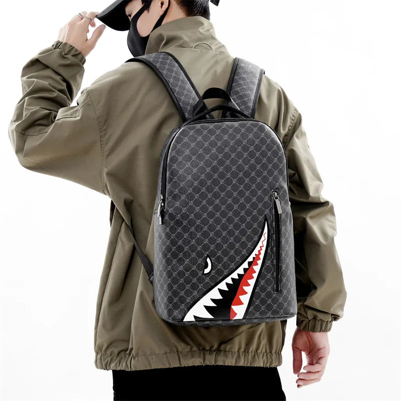 Men's Backpack Plaid