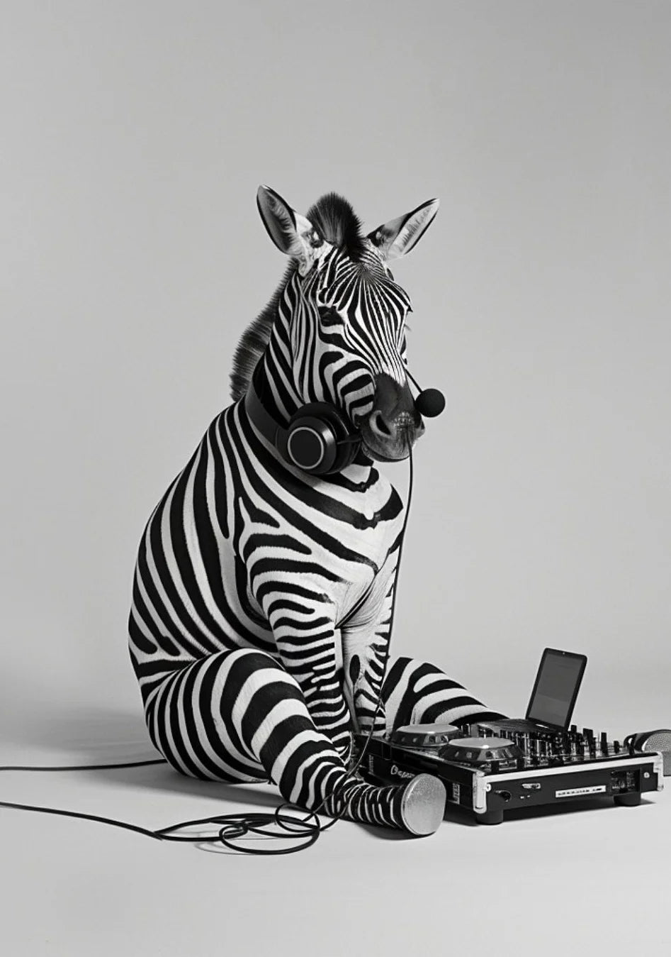 DJ Animal Music Posters