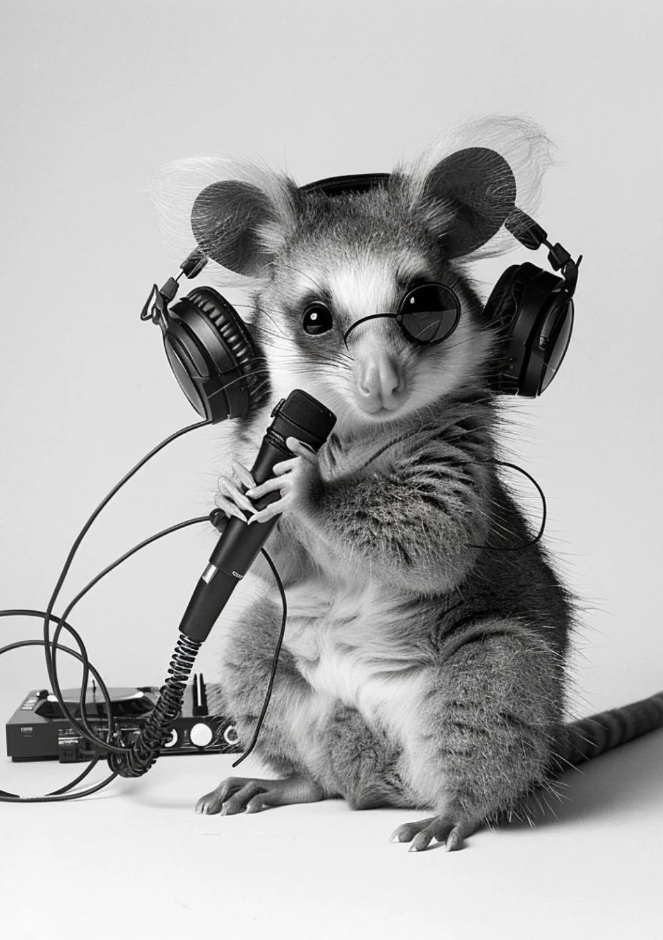 DJ Animal Music Posters
