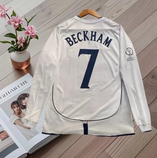 Beckham Jersey Retro England
