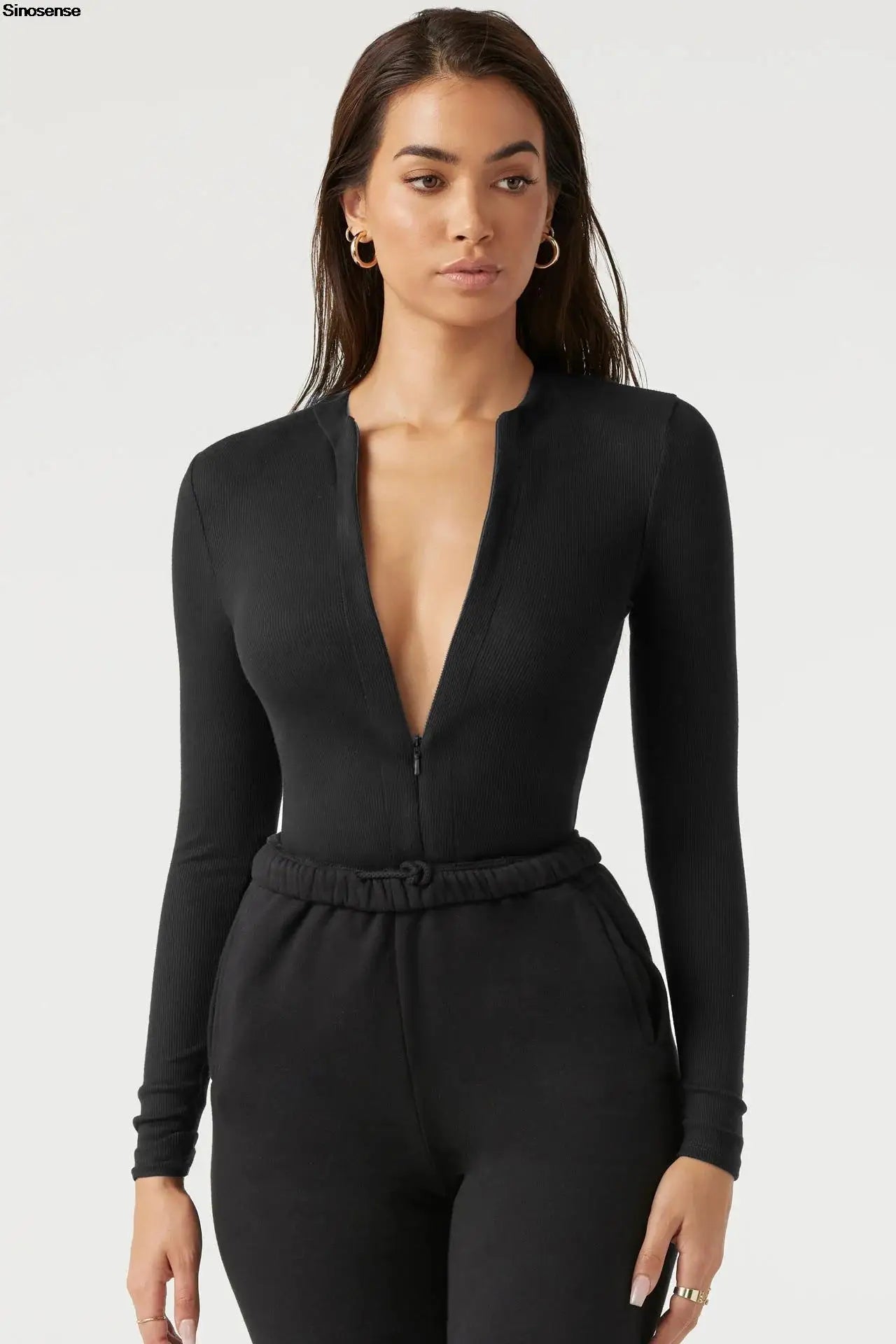 Women Long Sleeve Bodysuit