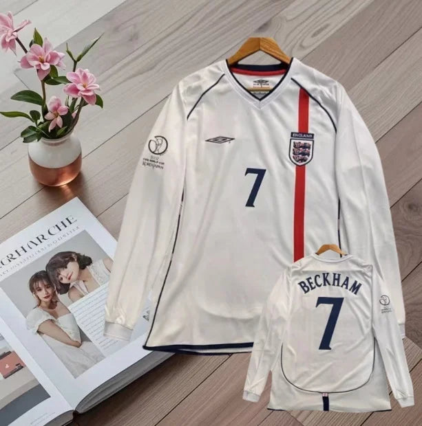 Beckham Jersey Retro England