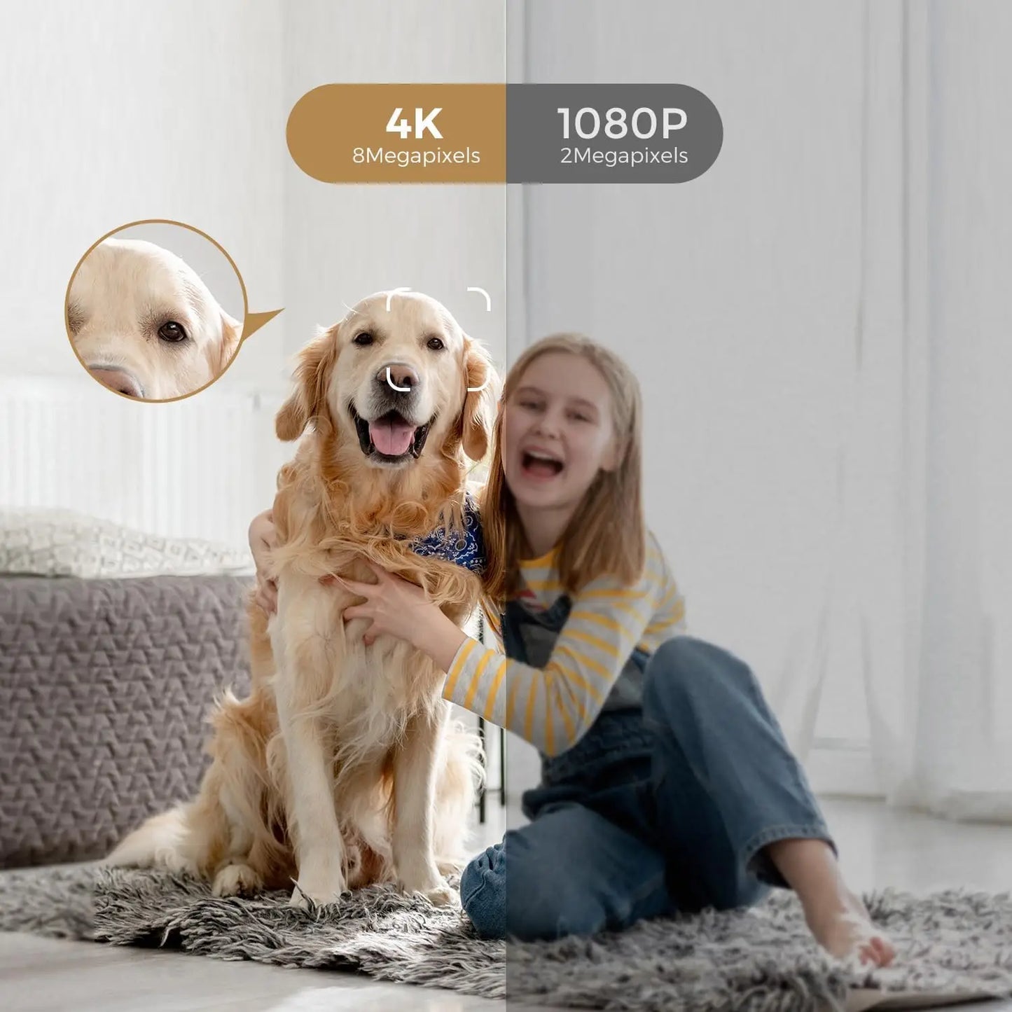 4K Indoor Security Camera