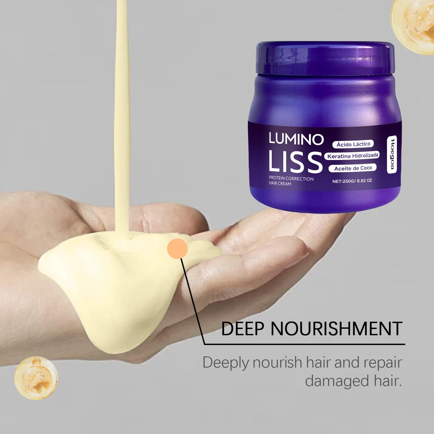 Deep Repair Frizzy Hair Mask Keratin