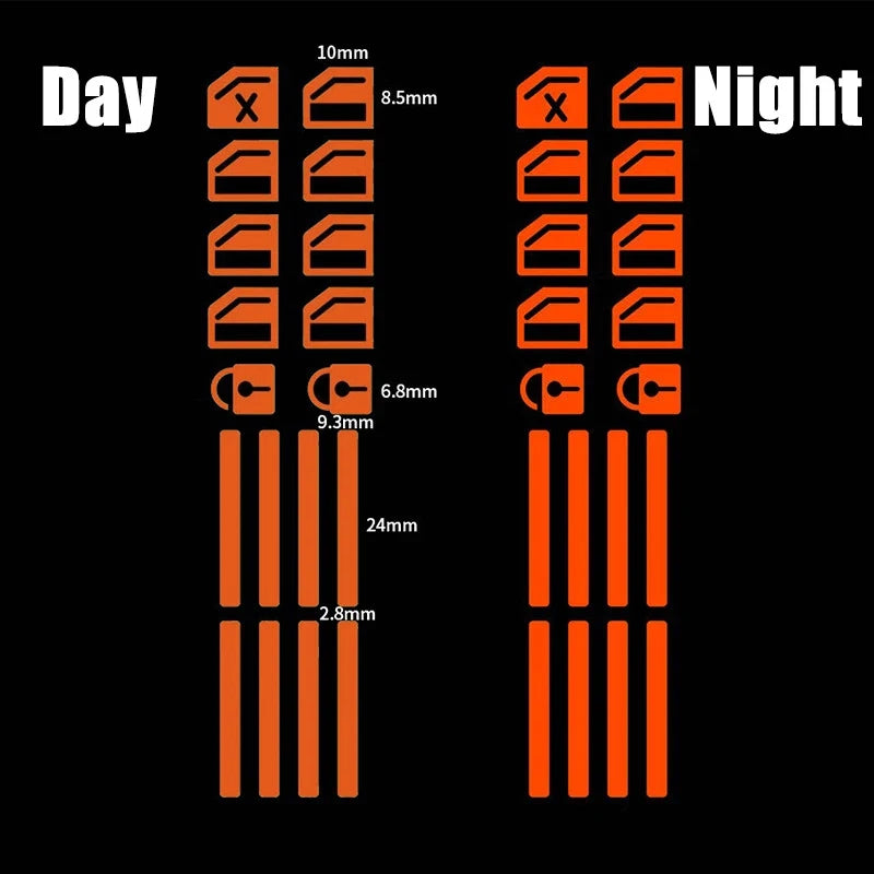 18Pcs/set Car Luminous Door