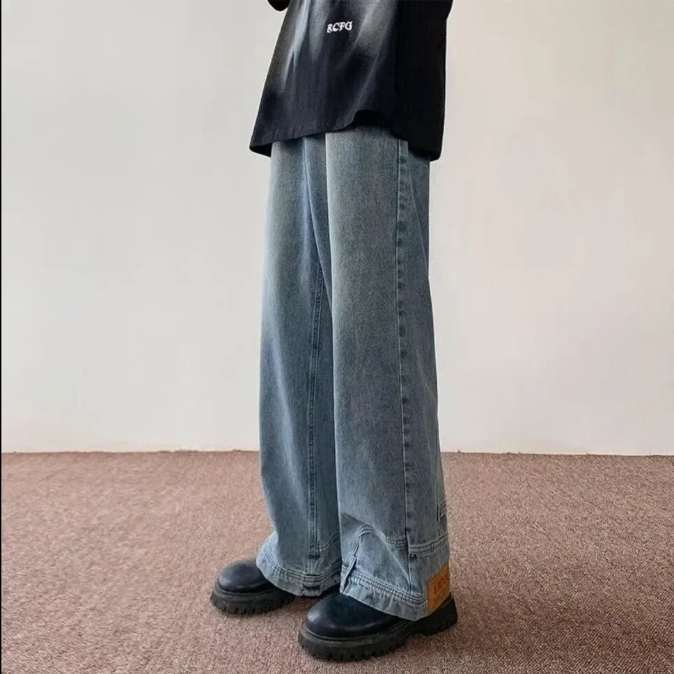 American Style High Street Upside Down Jeans