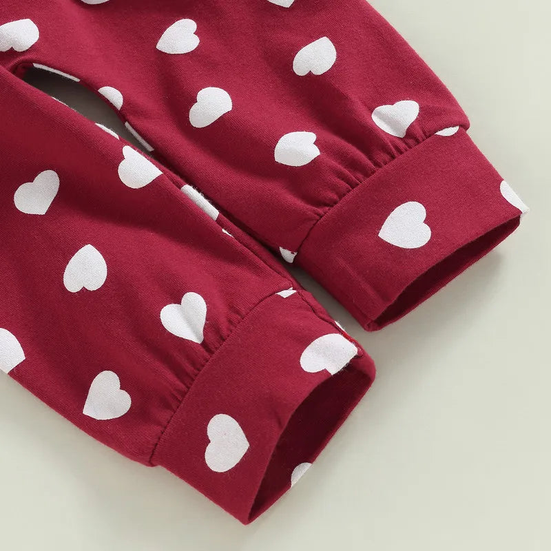 Autumn Newborn Baby Girl Pant Set