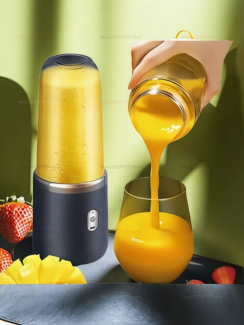 Double Cup Portable Fruit Juice Blender