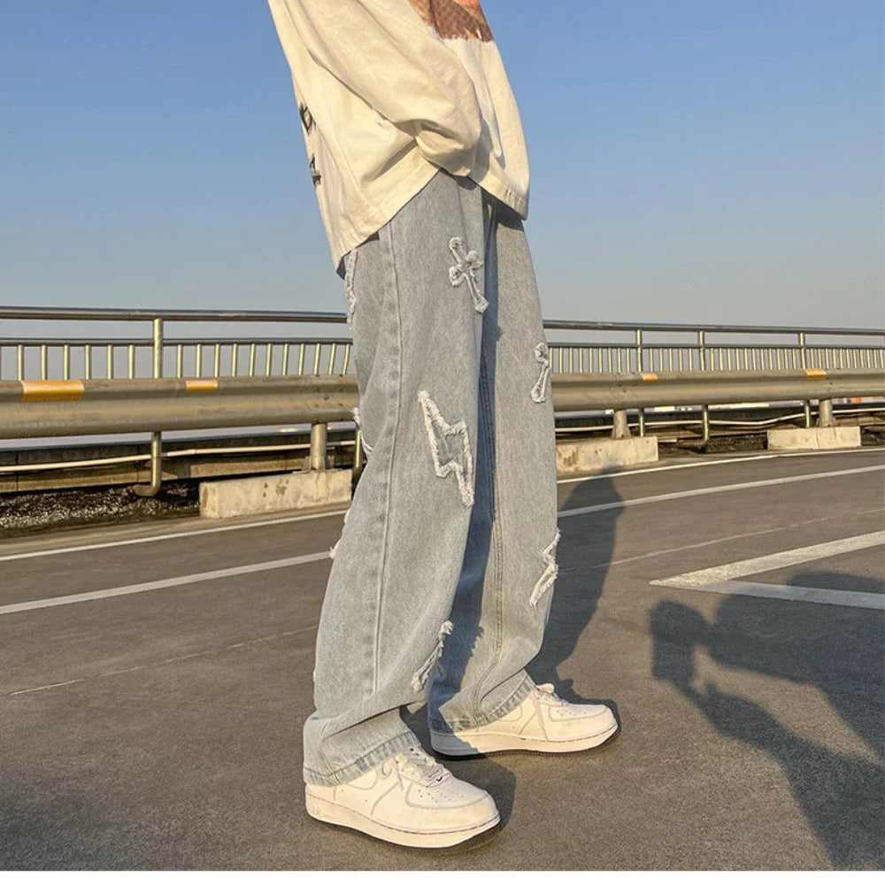 Y2k baggy pants men