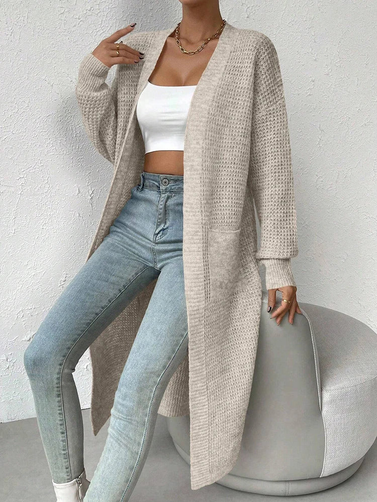 Women’s Knitted V-Neck Cardigan