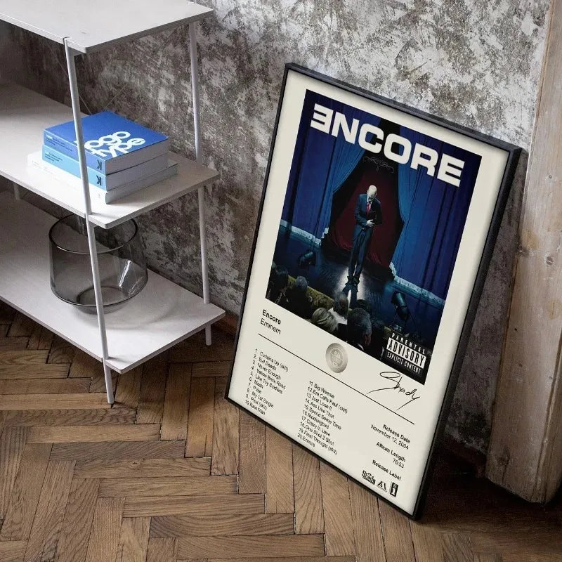 Music Album 80s Posters