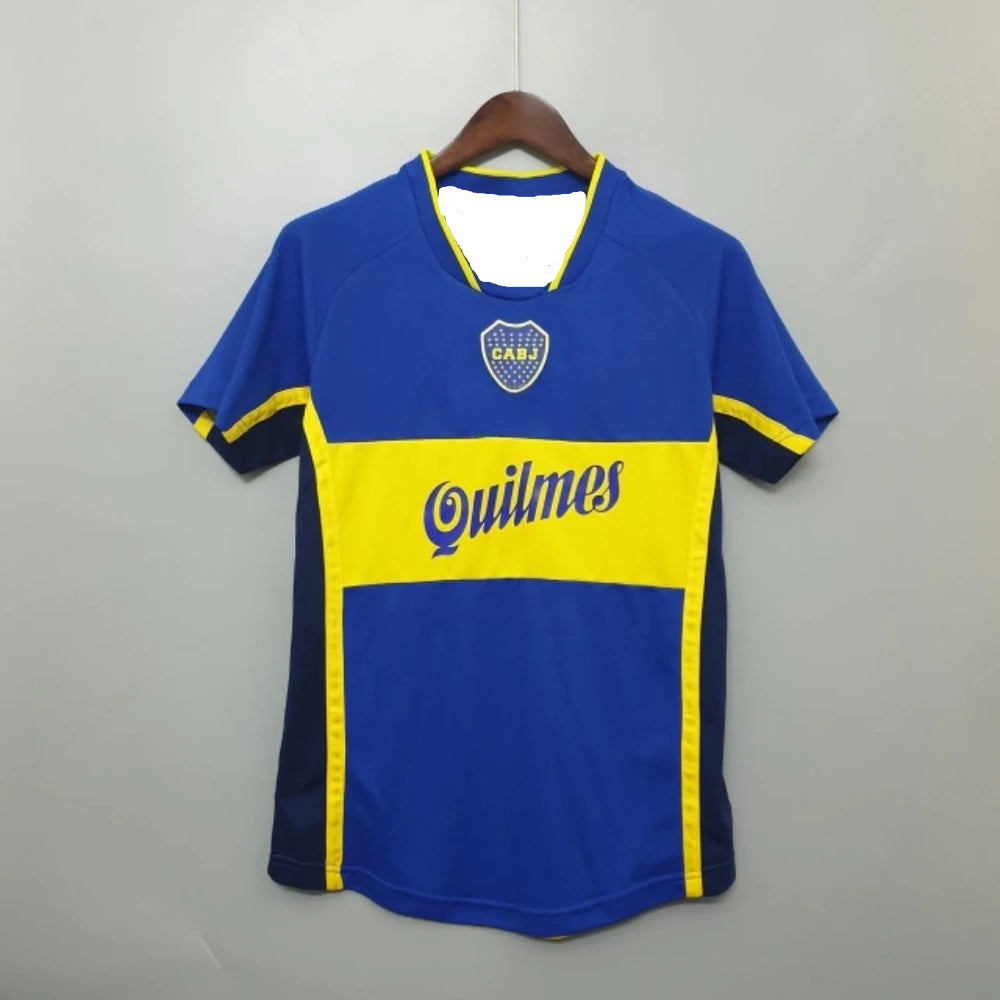 Boca Juniors 2001/02 - Blue Home Retro Jersey