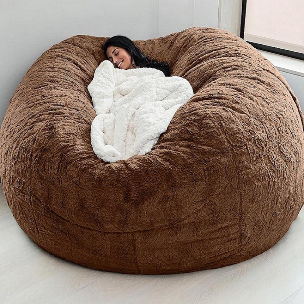 Giant Fluffy Sofa