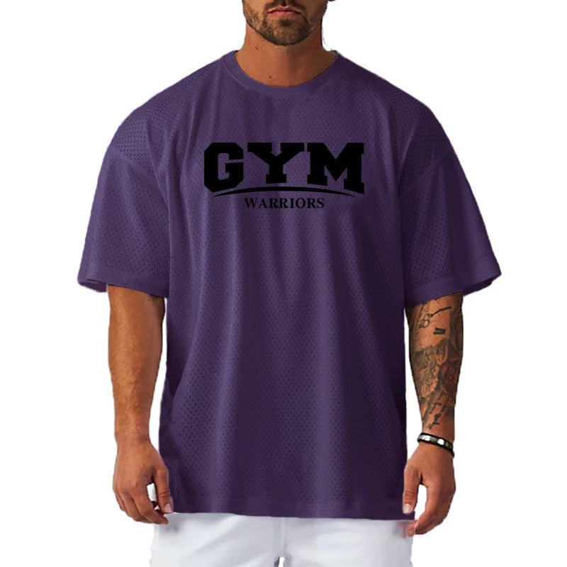 Oversized Loose Running T-Shirts Mens