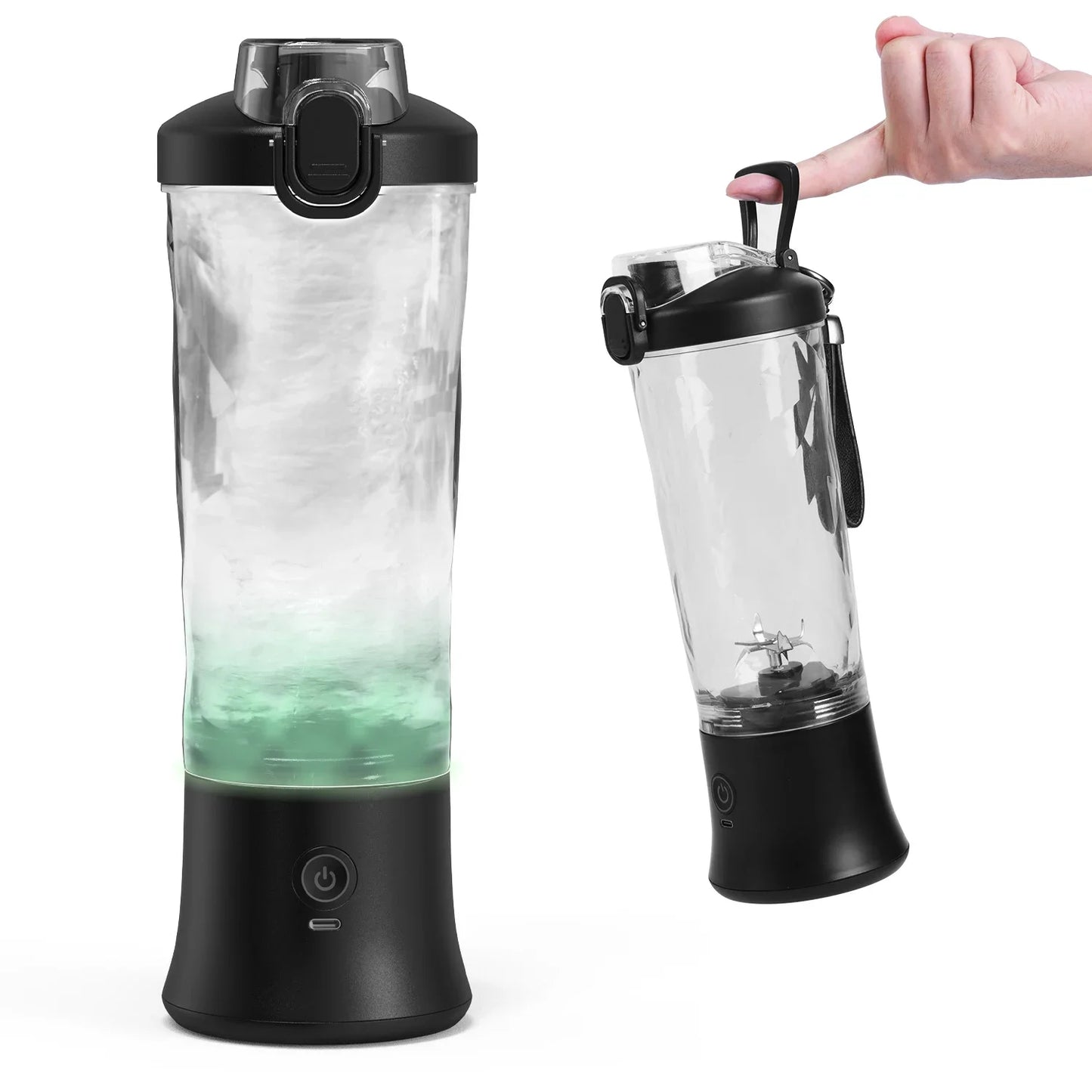 Portable Blender 600ML Electric Juicer Fruit Mixer